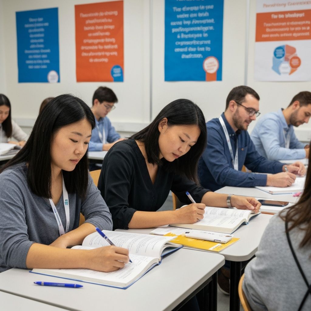 Students learning and professional development